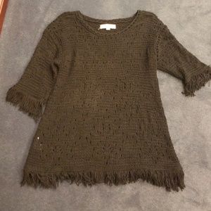 Loft knit top